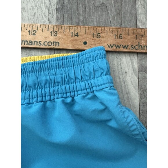 Polo Ralph Lauren Swim Trunks Mens Large Turquoise Blue Mesh Lined Drawstring - Picture 3 of 16